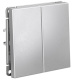 фото Выключатель двухклавишный  Systeme Electric GAL000317S в Санкт-Петербургe