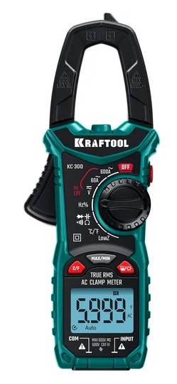 

Токовые клещи цифровые Kraftool KC-300 59832 Kraftool, KC-300