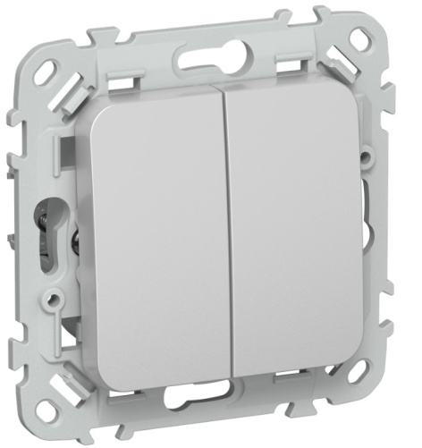 Изображение товара Переключатель двухклавишный IEK FI-V22-0-10-1-K47