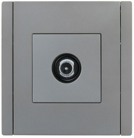 Изображение товара Розетка телевизионная проходная IEK FP-A10-P-K46 для надежного сигнала