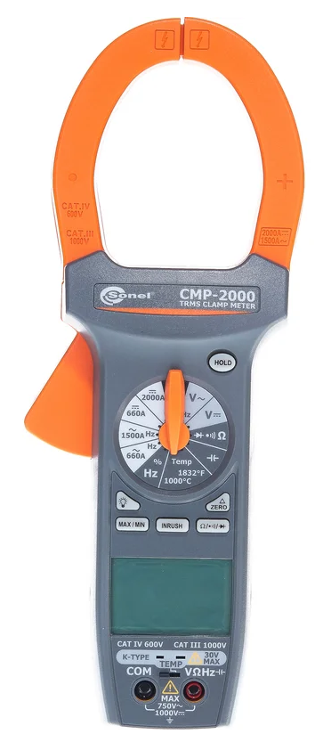 

Токоизмерительные клещи Sonel CMP-2000, CMP-2000