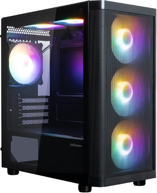 

Корпус mATX Zalman M4 SE без БП, боковая панель из закалённого стекла, 2*USB 2.0,USB 3.0, M4 SE
