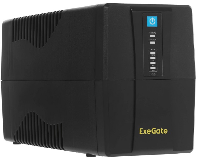 фото Источник бесперебойного питания  Exegate Power Back BNB-800.LED.AVR.2SH