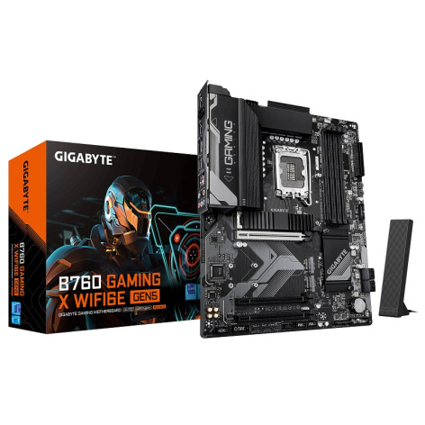 Изображение товара Материнская плата GIGABYTE B760 GAMING X WIFI6E GEN5 для игровых ПК