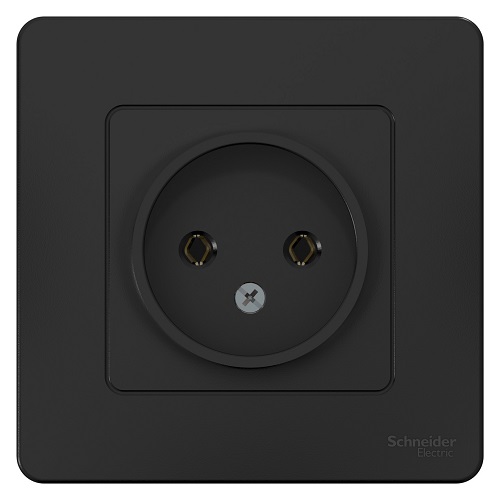 

Розетка Schneider Electric BLNRS000016 б/з без шторок 16А, 250В Антрацит внутр, BLNRS000016