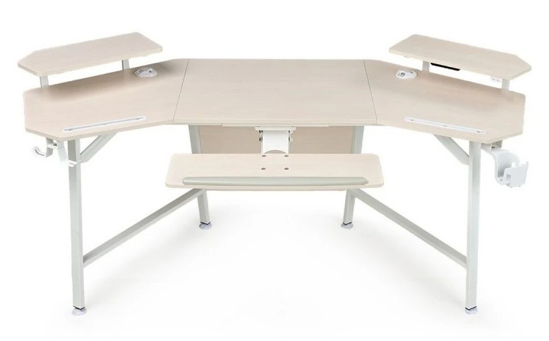 

Стол компьютерный Eureka ERK-AED-E70MW с подставкой под клавиатуру, ERK-AED-E70MW