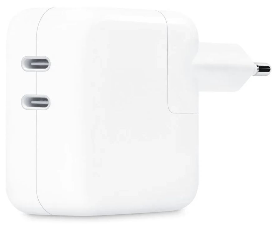 

Зарядное устройство сетевое Apple 35W USB-C MNWP3, MW2K3 Dual Power Adapter, 35W USB-C (УЦЕНЕННЫЙ)