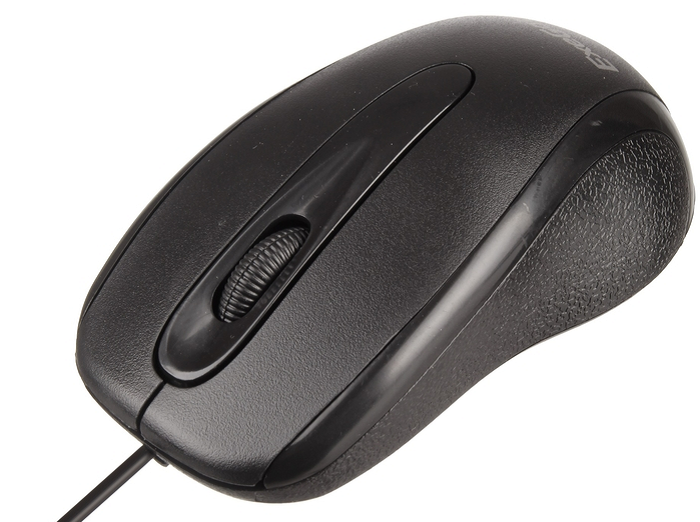 

Мышь Exegate SH-9026 EX264099RUS USB, оптическая, 1000dpi, 3 кнопки и колесо прокрутки, длина кабеля 1,35м, черная, Color box, SH-9026