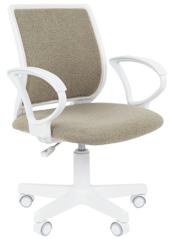 

Кресло офисное Chairman Kids 112 7197278 ткань В оливка, белый пластик, Kids 112