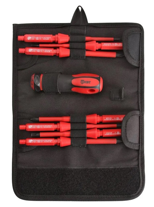 

Набор отверток КВТ 61949 диэлектрических НИО-1107, 61949