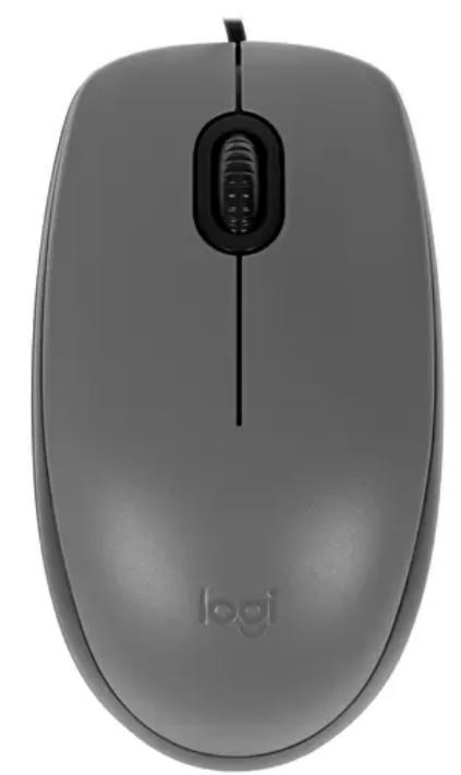 

Мышь проводная Logitech M111 серая, 910-005503, M111