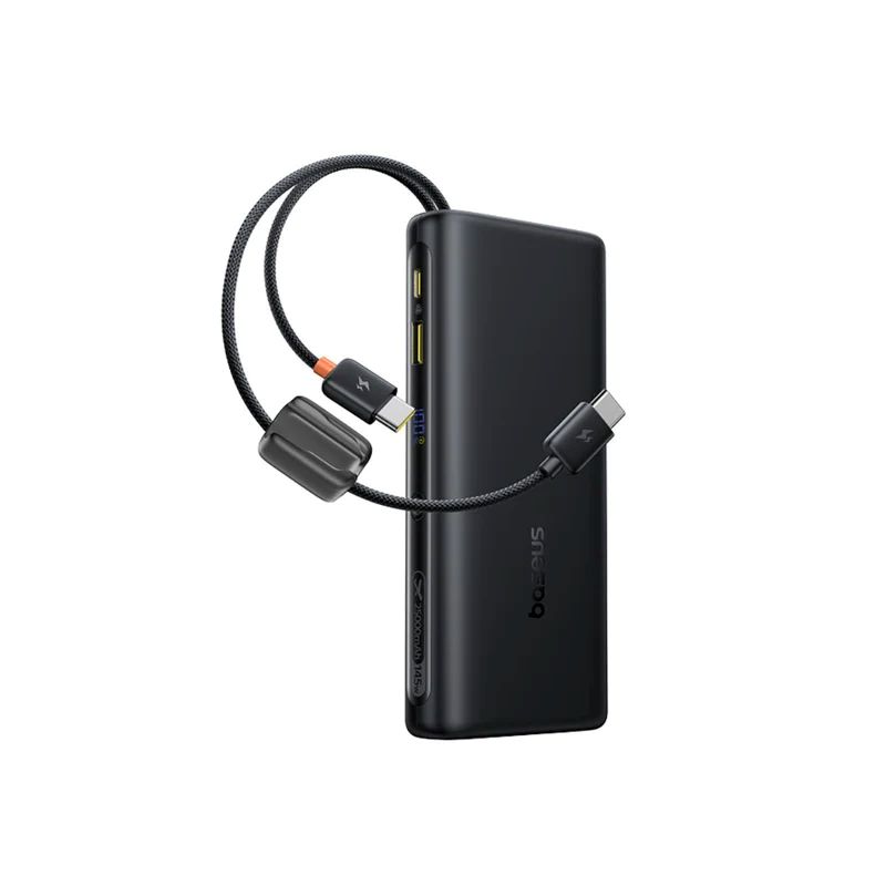 

Аккумулятор внешний Baseus EnerFill FC41 E0028H03 встр. кабель, 25000mAh 145W Cosmic Black, EnerFill FC41