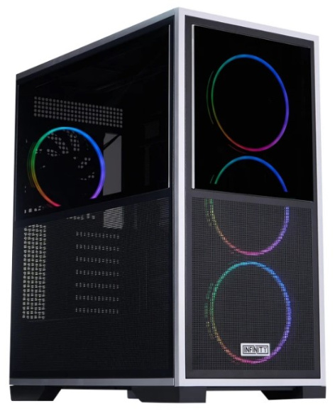 Изображение товара Корпус 1STPLAYER INFINITY IF8 ARGB Black Mid Tower для ПК