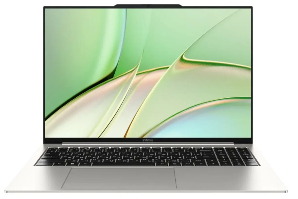 Изображение товара Ноутбук Infinix Xbook B16 BL614 16" (Intel Core Ultra 5, 16Гб LPDDR5X, SSD 512 Гб, Arc graphics, Windows 11 Домашняя) Серебристый [71005000711]