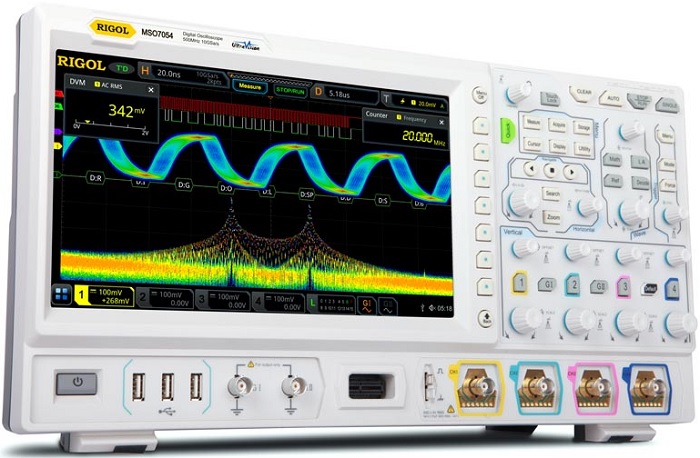 

Осциллограф Rigol DS7034 350MHz BW,4Channel,10GSa/s, DS7034
