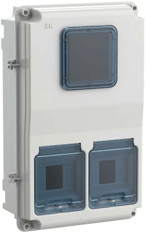 

Щит учета навесной IEK KR5-KP33-N-10-66 KREPTA 5 пластиковый ЩУРн-П 3/10 IP66, KR5-KP33-N-10-66