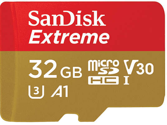 

Карта памяти 32GB SanDisk SDSQXAF-032G-GN6MA Extreme + SD Adapter + Rescue Pro Deluxe 100MB/s A1 C10 V30 UHS-I U3, SDSQXAF-032G-GN6MA