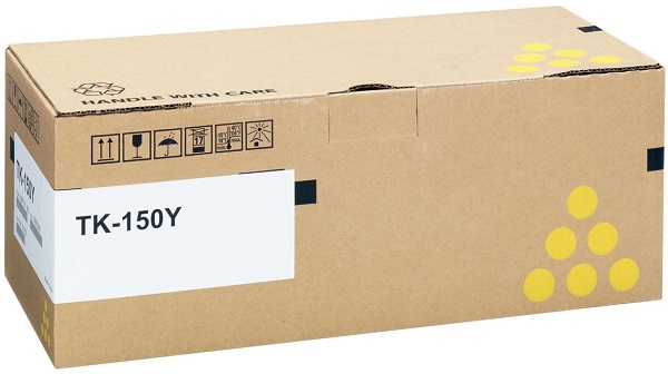 

Тонер-картридж Kyocera TK-150Y для FS-C1020MFP, 6 000 стр, желтый, TK-150Y