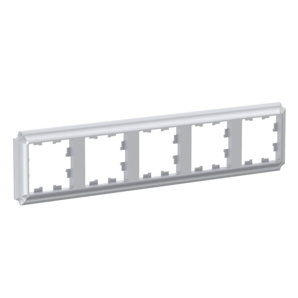 

Рамка пятерная Systeme Electric ATN100305 AtlasDesign ANTIQUE универсальная, Алюминий, ATN100305
