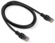 фото Кабель патч-корд U/UTP 5e кат. 1м Exegate UTP-RJ45-RJ45-5e-1M-BK в Волгограде