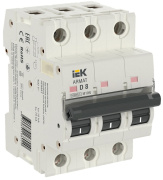 фото Автоматический выключатель  IEK AR-M10N-3-D008