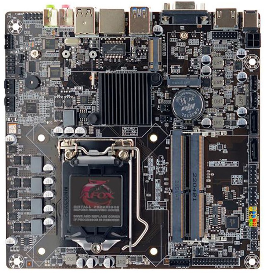 

Материнская плата mini-ITX Afox AFH510-MI-V2 (LGA1200, H510, 2*DDR4 SODIMM (3200), 2*SATA, M.2, 2*PCIe, HDMI, 2*USB 2.0, 4*USB 3.0), AFH510-MI-V2