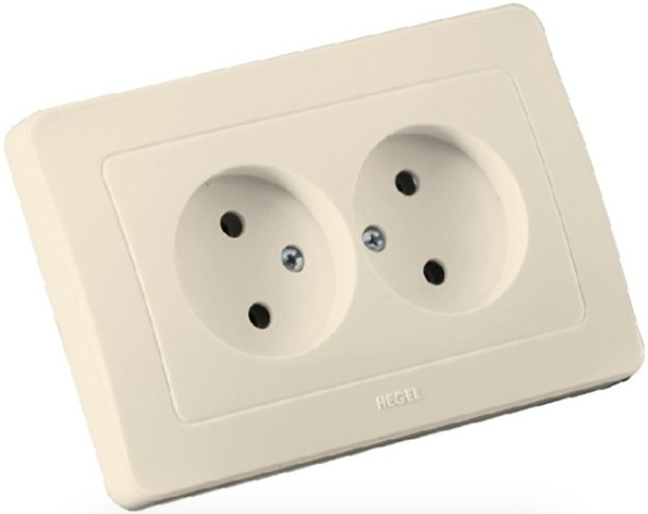 Изображение товара Розетка с заземлением HEGEL РС16-341-01 - надежное электросоединение для дома и офиса