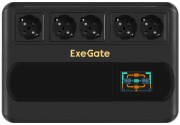фото Источник бесперебойного питания Exegate NEO Smart BU-1000.LCD.AVR.5SH.RJ.USB