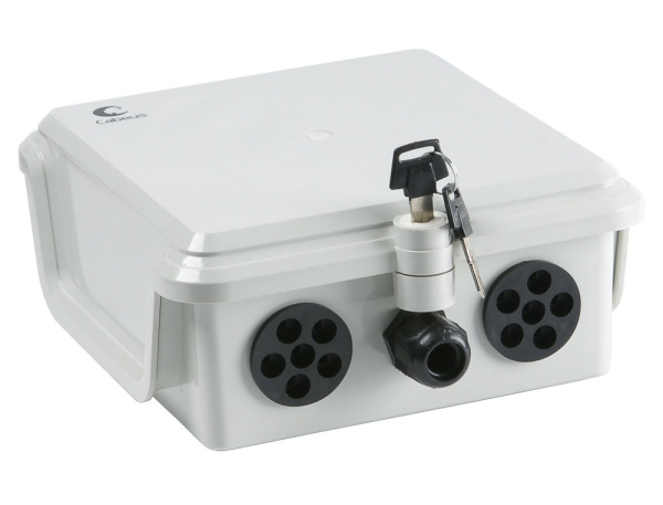 Изображение товара Коробка Cabeus O-DB-50P для кабелей, пластиковая, 50 пар