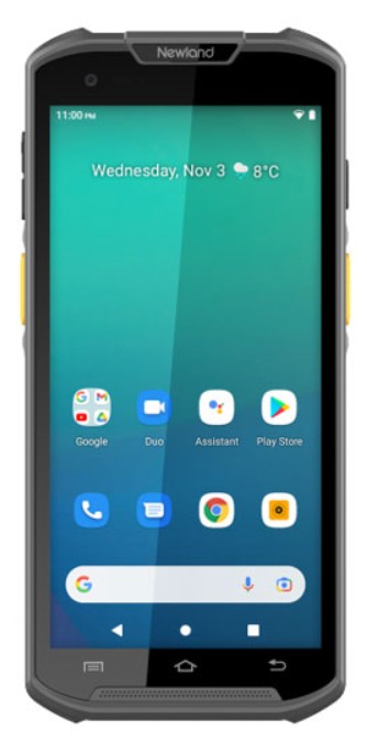 

Терминал сбора данных Newland NLS-MT9300-W4-AS Mobile Computer with 5.5" touchscreen, 2D CMOS Mega Pixel imager with Laser Aimer (CM66), 4GB/64GB, BT,, NLS-MT9300-W4-AS