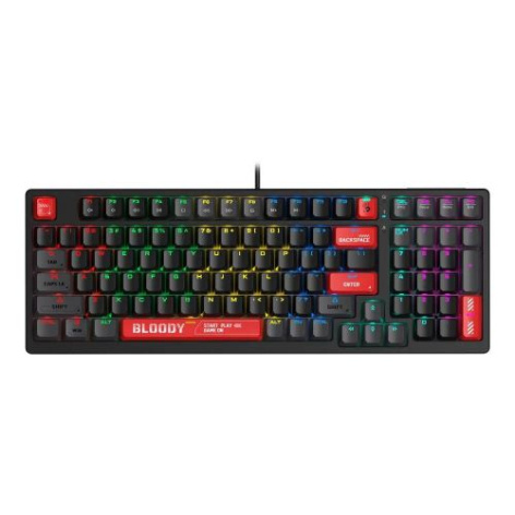 Изображение товара Механическая игровая клавиатура A4Tech Bloody S98 Red с RGB подсветкой