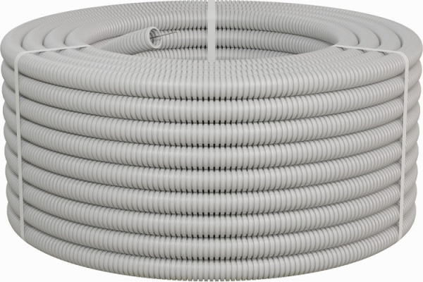 Изображение товара Гибкая гофрированная труба Ecoplast 10125-25B для электромонтажа 25 м