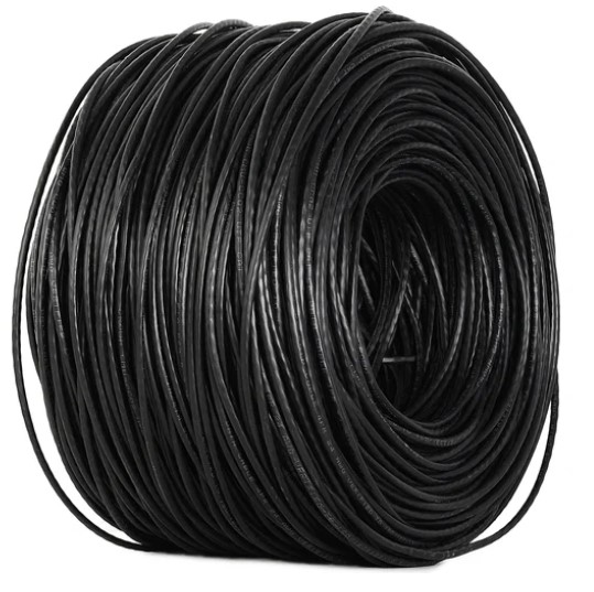 

Кабель витая пара Crown CMU-CC02 CM000000250 UTP cat.5e, 4 пары, 305 метров, CCA, черный, CMU-CC02