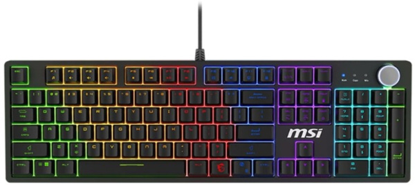 Изображение товара Механическая клавиатура MSI FORGE GK320 RED с RGB подсветкой, USB проводная