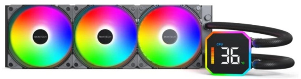 Изображение товара Система охлаждения Montech HYPERFLOW DIGITAL 360 (B) водяное охлаждение для ПК