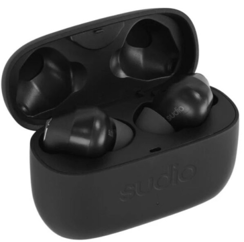 Изображение товара Беспроводные внутриканальные наушники TWS Sudio E3 с микрофоном черный