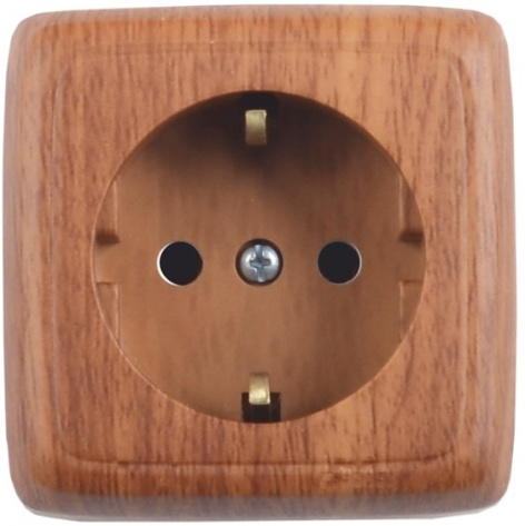 Изображение товара Розетка с заземлением HEGEL РА16-111-05