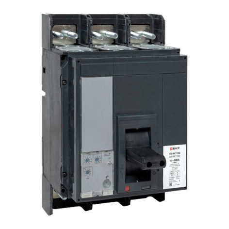 Изображение товара Автоматический выключатель в литом корпусе EKF mccb99C-1250-800 серия PROxima 3 полюса