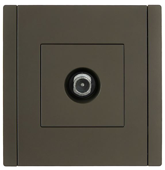 

Розетка телевизионная проходная IEK FP-A10-P-K03 FORTE&PIANO FP329 серый, FP-A10-P-K03