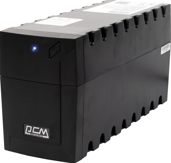 

Источник бесперебойного питания Powercom RPT-600AP SE Raptor, Line-Interactive, 600VA/360W, Tower, RPT-600AP SE
