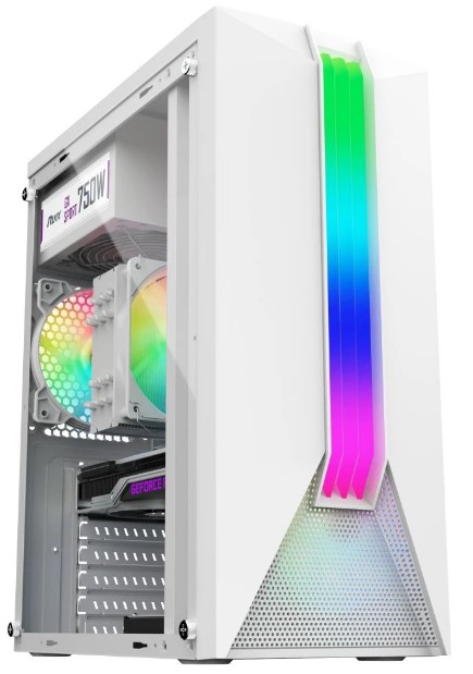 

Корпус ATX ALSEYE Rocket-W AS.07.0286 белый, без БП, USB 2.0, USB 3.2, Rocket-W