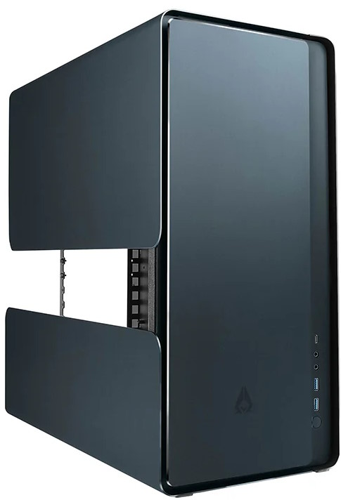 

Корпус ATX Azza Cast CSAZ-808B-M черный, без БП, 2xUSB3.0, USB Type-C, audio, Cast