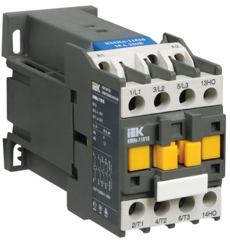 Изображение товара Контактор IEK KMD21-025-110-10 с одним нормальным открытым контактом