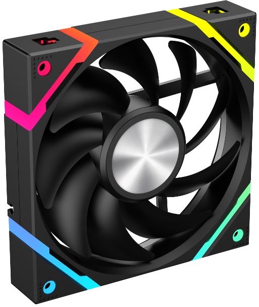 

Вентилятор для корпуса Eurocase EU-FN120ARGB_12 BL YH1225 Black,120 ARGB fan 3pin+AURA 5V3pin female and male connector with brown box,3pcs in big bro, EU-FN120ARGB_12 BL