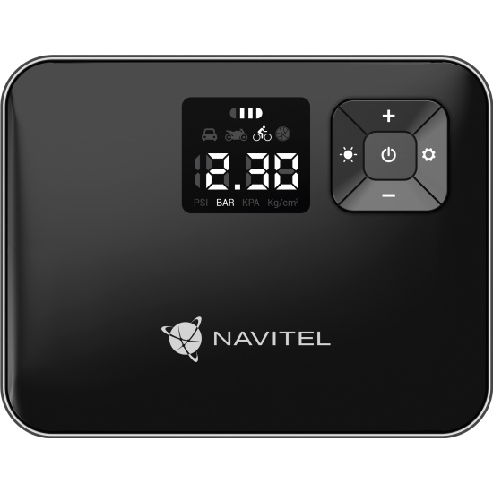 

Компрессор автомобильный Navitel AIR15 AL 15л/мин шланг 0.26м, AIR15 AL