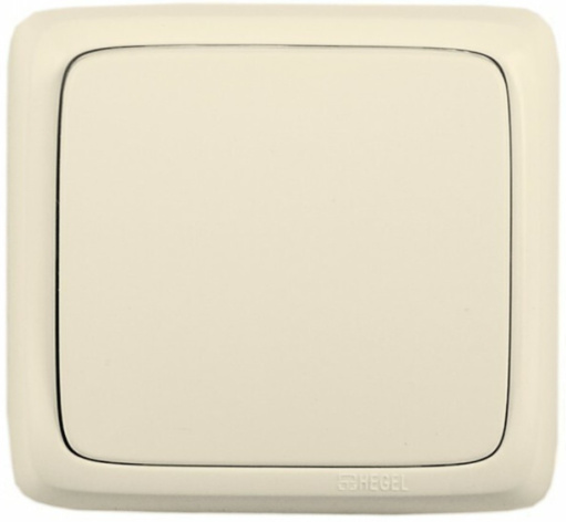 Изображение товара Выключатель одноклавишный HEGEL ВА16-113-01 для бытового и коммерческого использования