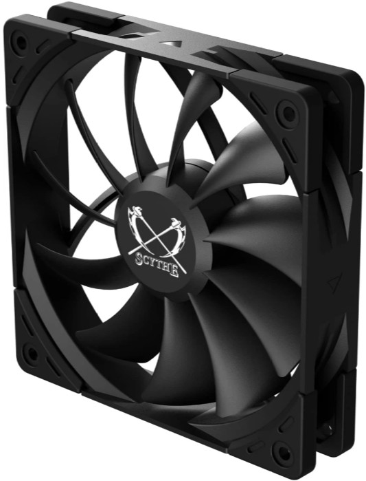 Вентилятор для корпуса Scythe KazeFlex II 120 KFS1225FD12-P 120mm, 300-1200rpm, 24dBa