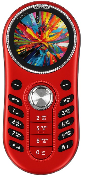 

Мобильный телефон BQ 1416 Circle Red 1.39", BT, 0.08MP, 2*nano SIM, 950 mAh, 1416 Circle Red