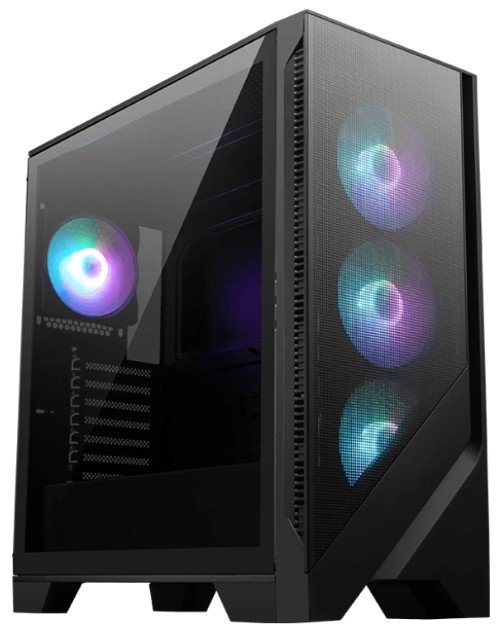

Корпус ATX MSI MAG Forge 320R Airflow 306-7G23R27-HH9 черный, без БП, 2*USB 3.2, MAG Forge 320R Airflow