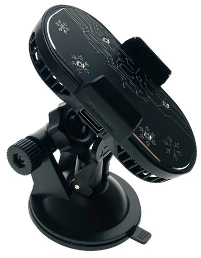 Изображение товара Держатель для смартфона Espada Ecud с охлаждением на лобовое стекло